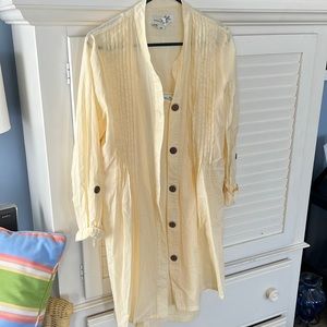 Simply Noelle 2 piece dress. Two tone yellow SZ S/M